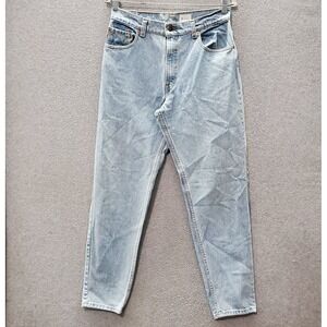 Levi's Juniors Jeans 11 Denim Tapered‎ High Rise Light Wash Pockets 32" Inseam